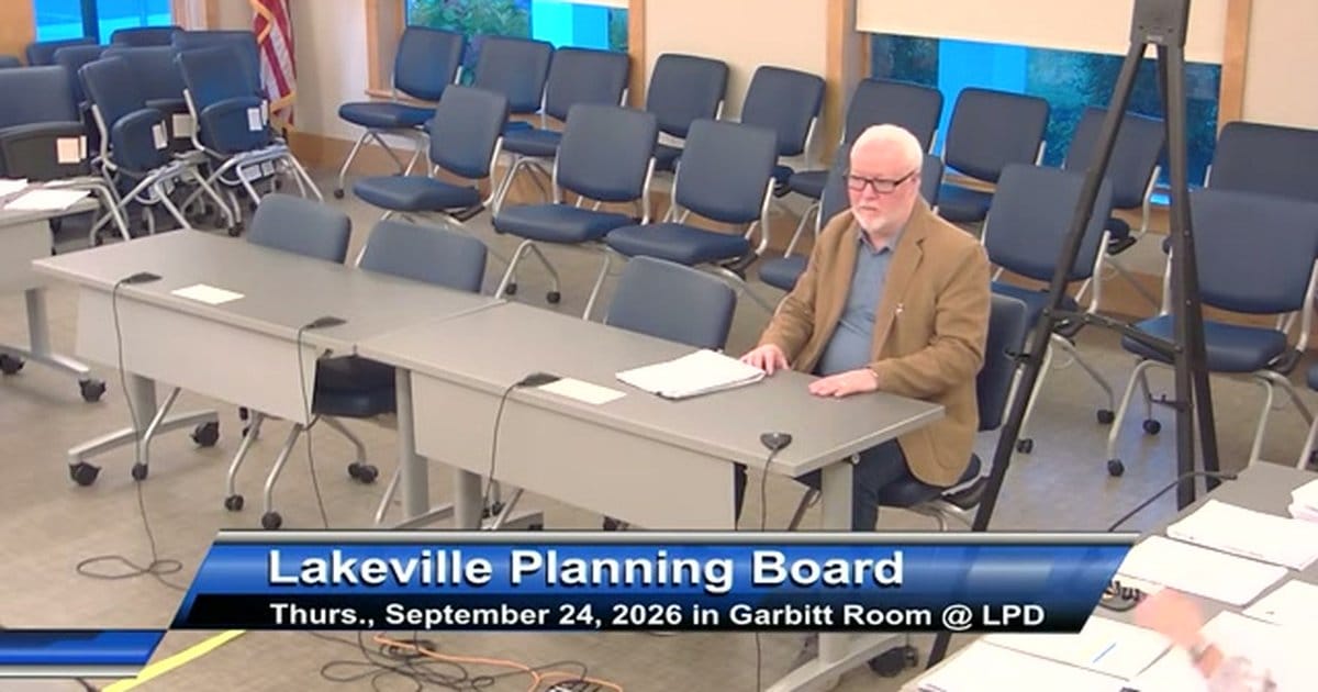 From the Planning Board