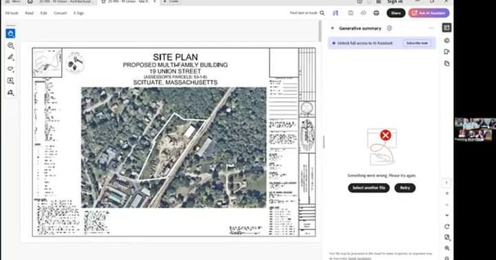 From the Planning Board